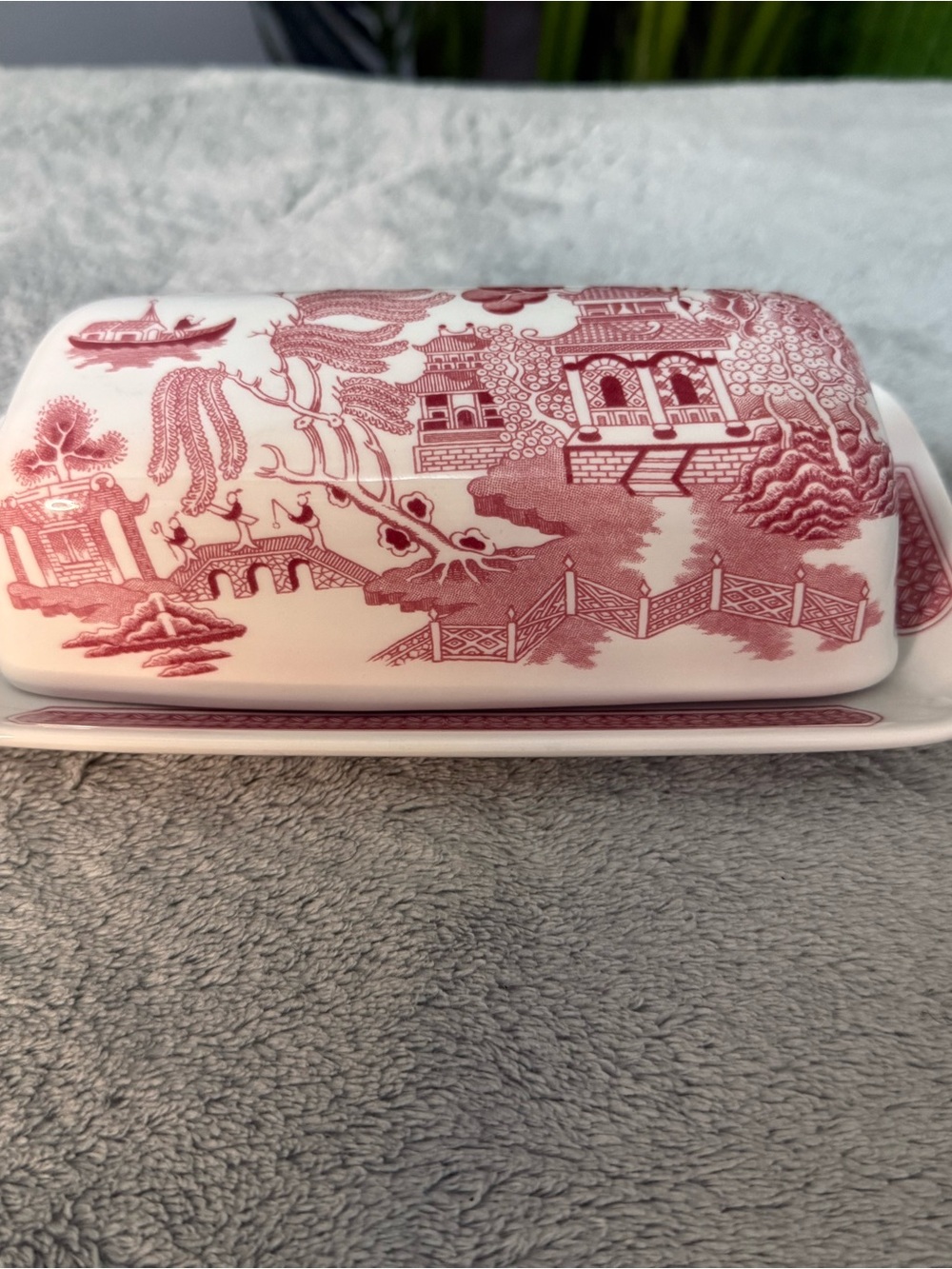 Churchill Vintage Butter Dish